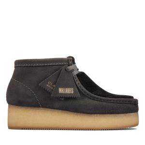 Botas Casuales Clarks Wallabee Wedge Mujer Gris Oscuro | CLK962QLA