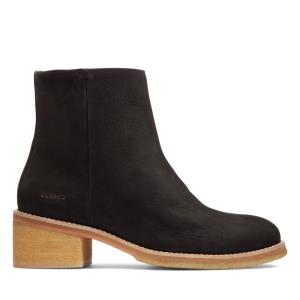 Botines Clarks Amara Crepe Mujer Negras | CLK854CWH