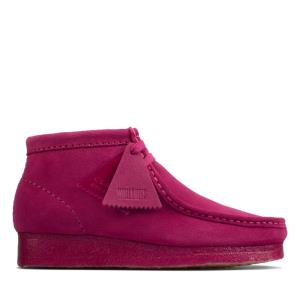 Botines Clarks Wallabee Boot Mujer Moradas | CLK062ATF