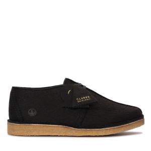 Desert Boots Clarks Desert Trek Hombre Negras | CLK932SUD