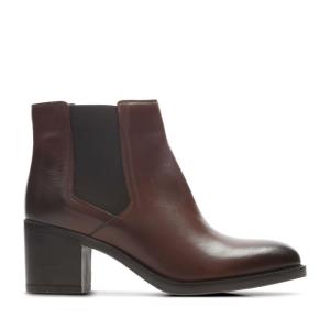 Heeled Boots Clarks Mascarpone Bay Mujer Marrones | CLK406CJB