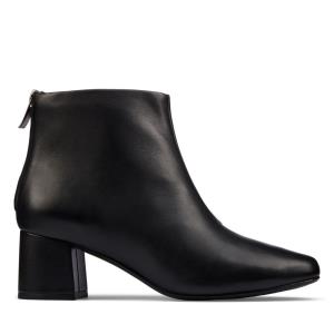 Heeled Boots Clarks Sheer55 Zip Mujer Negras | CLK620CYE