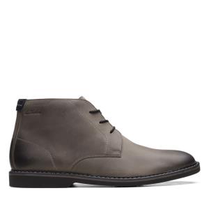 Originals Botas Clarks Atticus LT Mid Hombre Gris Oscuro | CLK794RIF