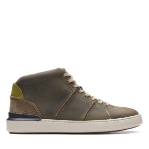 Originals Botas Clarks CourtLite Hi Hombre Verde Oliva Oscuro | CLK851TJO