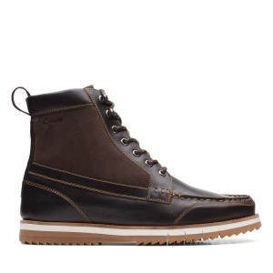 Originals Botas Clarks Durston Hi Hombre Marrones Oscuro | CLK623GJI