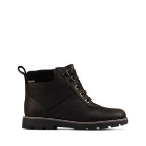 Originals Botas Clarks Heath Go GORE-TEX Kid Niña Negras | CLK852KZO