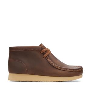 Originals Botas Clarks Wallabee Boot Niño Marrones | CLK429JZU