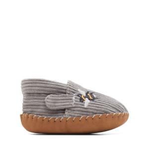 School Shoes Clarks Atlas LRG Niño Gris | CLK764AJK