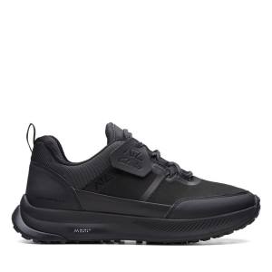 Zapatillas Clarks ATL Trail Lace Waterproof Hombre Negras | CLK381GMQ