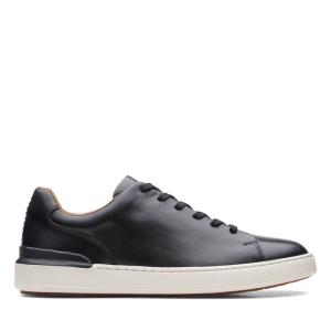 Zapatillas Clarks CourtLite Lace Hombre Negras | CLK391WGP