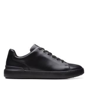 Zapatillas Clarks Court Lite Lace Hombre Negras | CLK845MGR