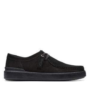 Zapatillas Clarks Court Lite Wally Hombre Negras | CLK793HYW