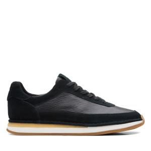 Zapatillas Clarks Craft Run Lace Hombre Negras | CLK768WTK