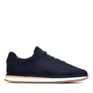 Zapatillas Clarks Craft Run Lace Hombre Azul Marino | CLK946ABC