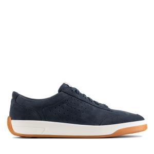 Zapatillas Clarks Hero Air Lace Hombre Azul Marino | CLK258QWV