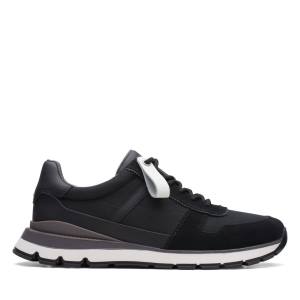 Zapatillas Clarks Move Lite Race Hombre Negras | CLK951TFR