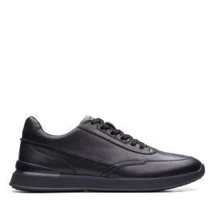 Zapatillas Clarks Race Lite Lace Hombre Negras | CLK731DPA