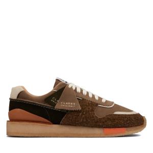 Zapatillas Clarks Tor Run Hombre Kaki | CLK029ITH