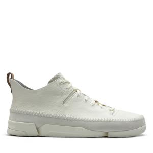 Zapatillas Clarks Trigenic Flex Hombre Blancas | CLK431MIO