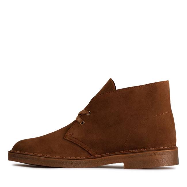 Desert Boots Clarks Desert Boot Classic Hombre Cola Suede | CLK571KCU