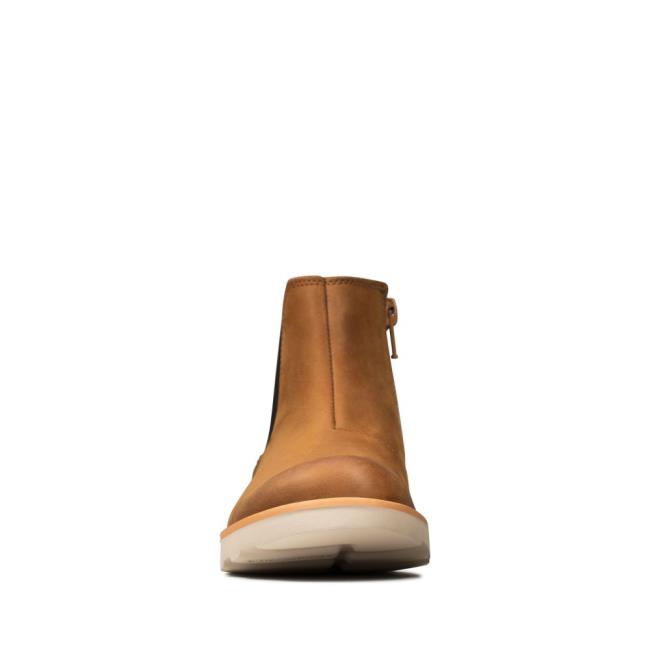 Originals Botas Clarks Crown Halo Kid Niña Marrones | CLK896EUR