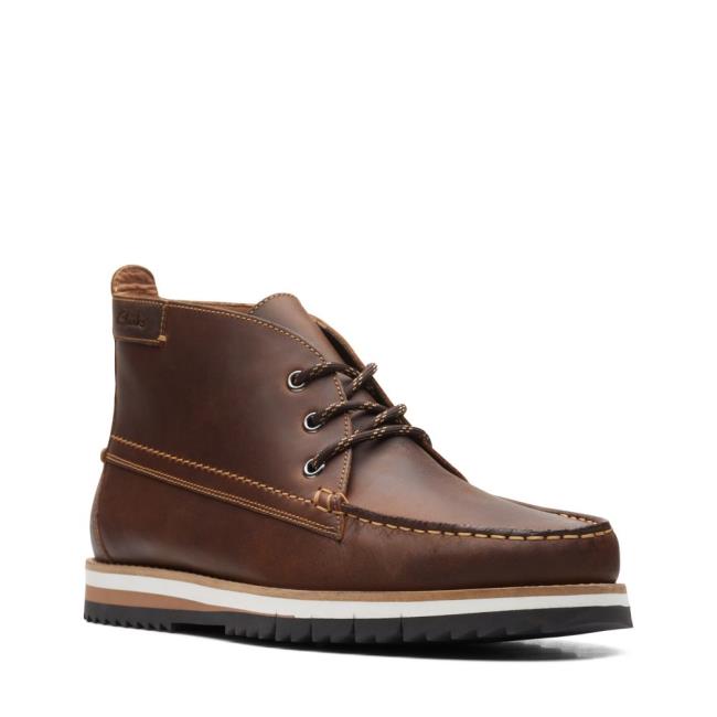 Originals Botas Clarks Durston Mid Hombre Marrones | CLK291IAY