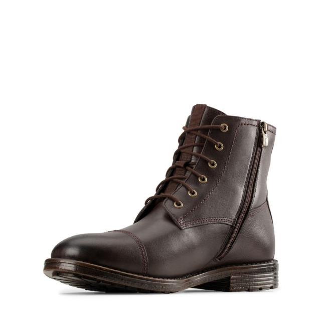 Originals Botas Clarks Foxwell Hi GORE-TEX Hombre Marrones | CLK941YWD