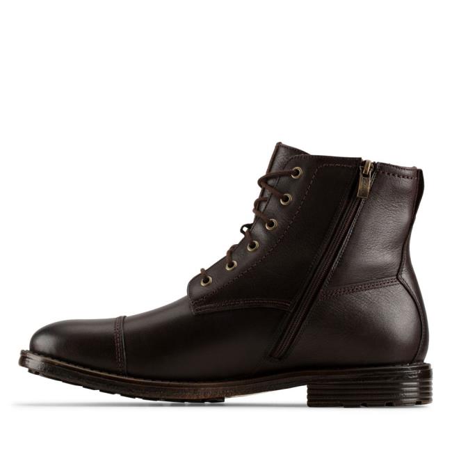 Originals Botas Clarks Foxwell Hi GORE-TEX Hombre Marrones | CLK941YWD