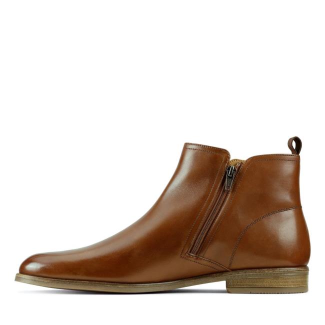 Originals Botas Clarks Stanford Zip Hombre Marrones | CLK051FOJ