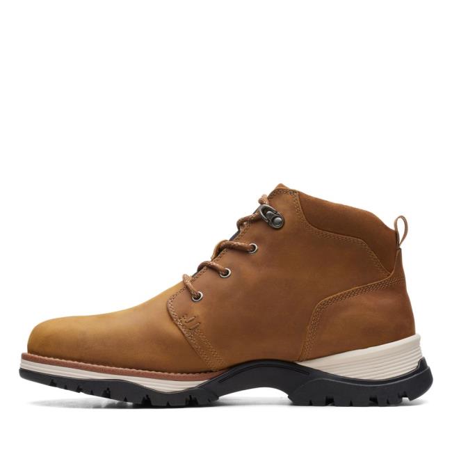 Originals Botas Clarks Topton Mid GTX Hombre Marrones | CLK685KXJ