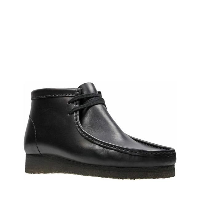 Originals Botas Clarks Wallabee Boot Hombre Negras | CLK120EFC