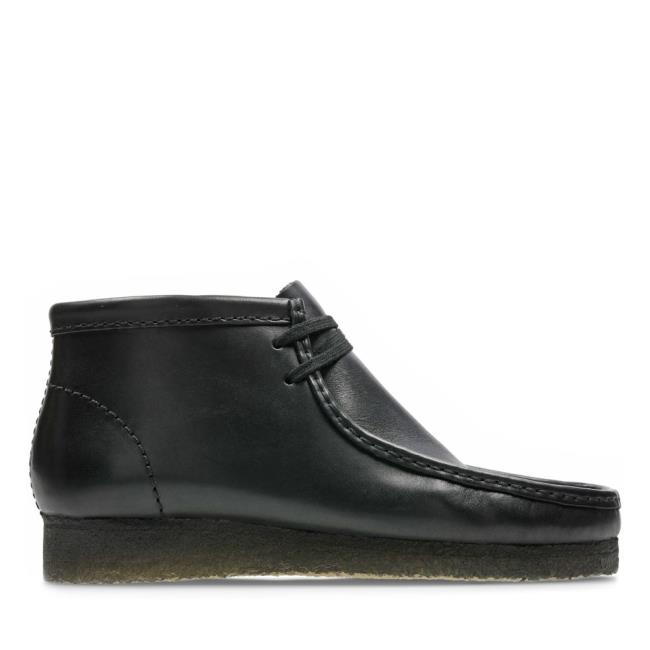 Originals Botas Clarks Wallabee Boot Hombre Negras | CLK120EFC