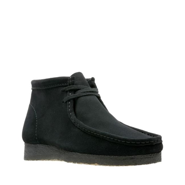 Originals Botas Clarks Wallabee Boot Hombre Negras | CLK256KXS