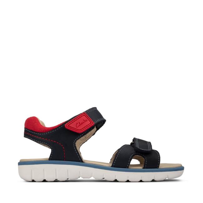 Sandalias Clarks Roam Surf Youth Niño Azul Marino | CLK162KTB