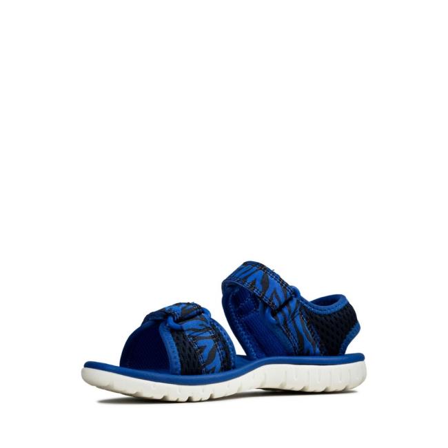 Sandalias Clarks Surfing Tide Kid Niño Azul Marino | CLK371NTE