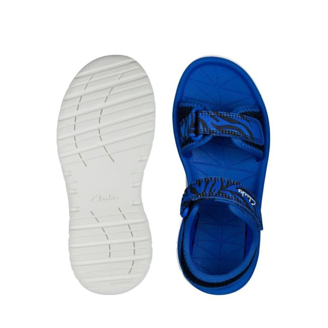 Sandalias Clarks Surfing Tide Kid Niño Azul Marino | CLK371NTE