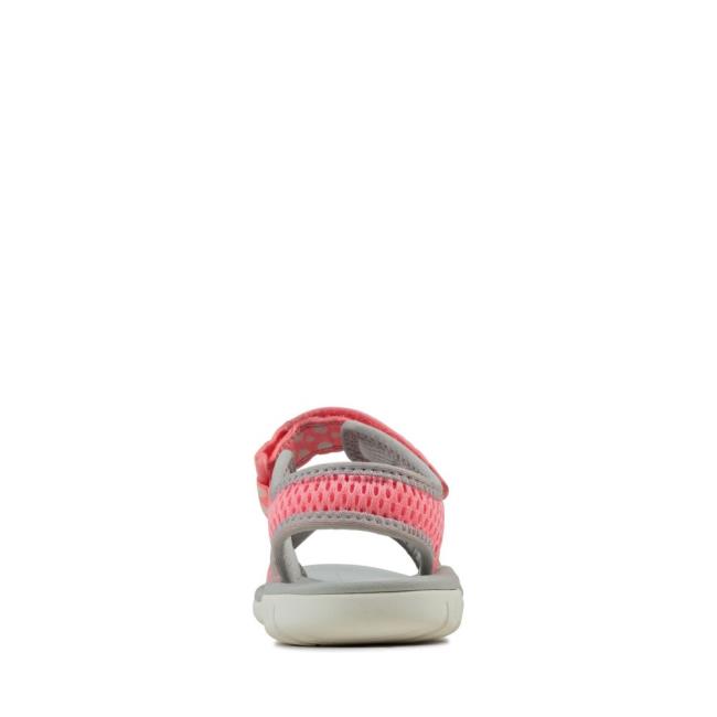 Sandalias Clarks Surfing Tide Kid Niño Rosas | CLK216TPE