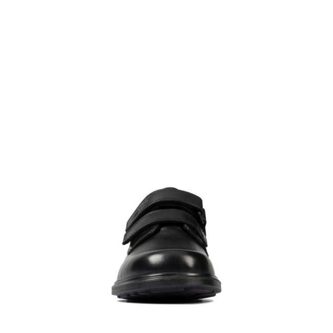 School Shoes Clarks Remi Pace Kid Niño Negras | CLK852TAP