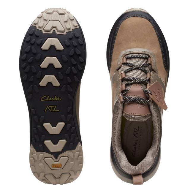 Zapatillas Clarks ATL Trail Lace Waterproof Hombre Kaki | CLK351QUF