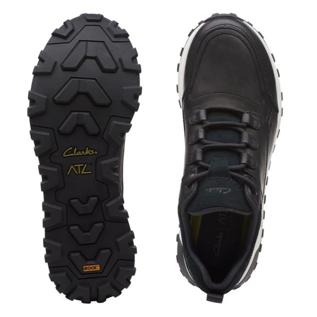 Zapatillas Clarks ATL Trek Lo Hombre Negras | CLK658JMY