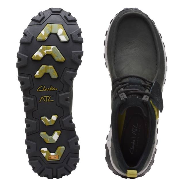 Zapatillas Clarks ATL Trek Wally Hombre Negras | CLK463JLE