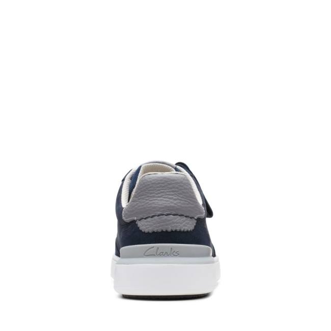 Zapatillas Clarks Court Lite Tie Hombre Azul Marino | CLK536UVG