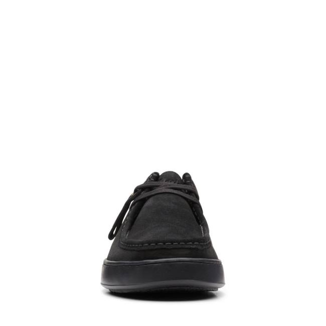 Zapatillas Clarks Court Lite Wally Hombre Negras | CLK793HYW