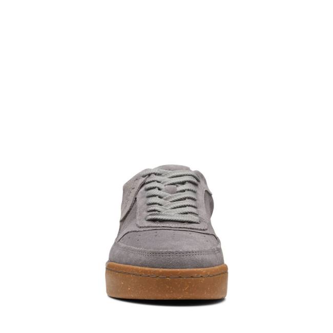 Zapatillas Clarks Craft Court Lace Hombre Gris | CLK402KNL