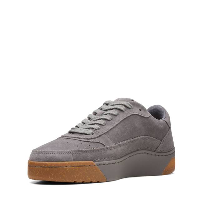 Zapatillas Clarks Craft Court Lace Hombre Gris | CLK402KNL