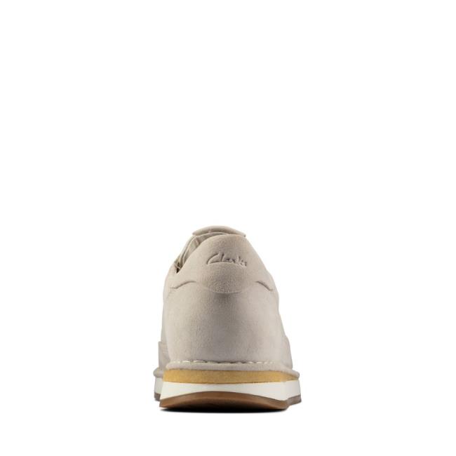 Zapatillas Clarks Craft Run Lace Hombre Blancas | CLK829JQC