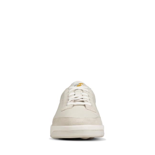 Zapatillas Clarks Hero Air Lace Hombre Blancas | CLK706ZHG