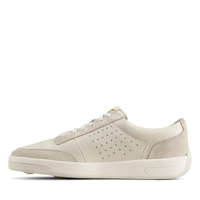 Zapatillas Clarks Hero Air Lace Hombre Blancas | CLK706ZHG