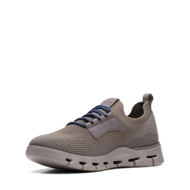 Zapatillas Clarks Nature X Lo Hombre Gris | CLK529JPF