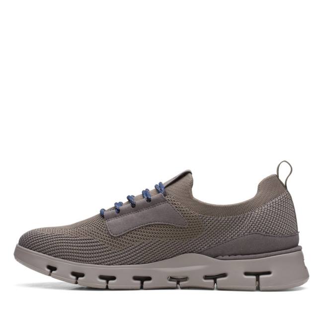 Zapatillas Clarks Nature X Lo Hombre Gris | CLK529JPF